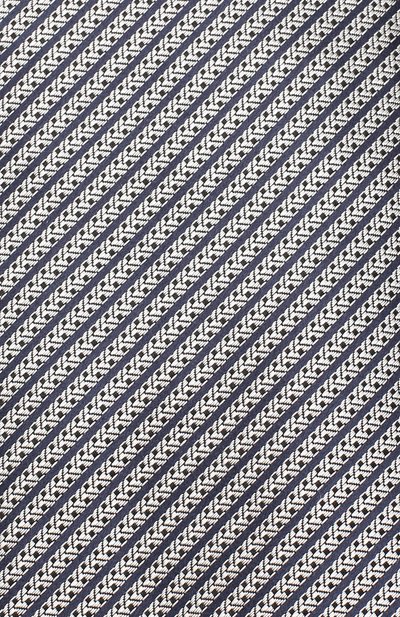 Шелковый галстук ZEGNA синего цвета по цене 19950 руб., арт. Z5E18/1XW, фото 3 Шелковый галстук ZEGNA, арт. Z5E18/1XW, фото 3