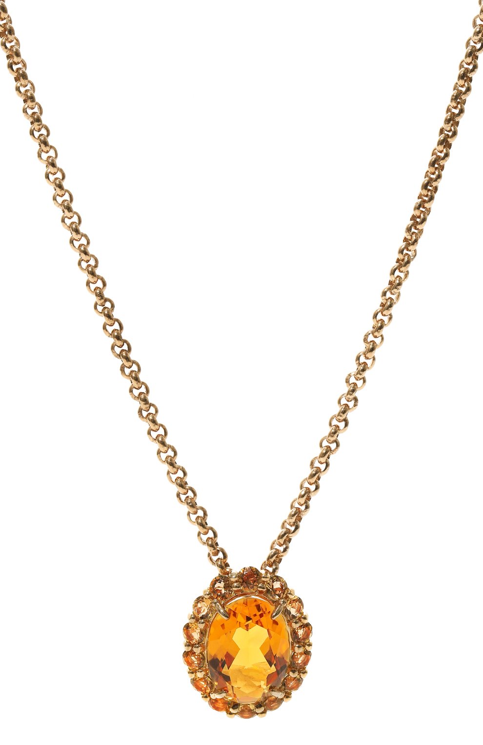 Подвеска на цепочке SECRETS JEWELRY золотого цвета по цене 35710 руб., арт. ЦЦОП00720, фото 3 Подвеска на цепочке SECRETS JEWELRY, арт. ЦЦОП00720, фото 3