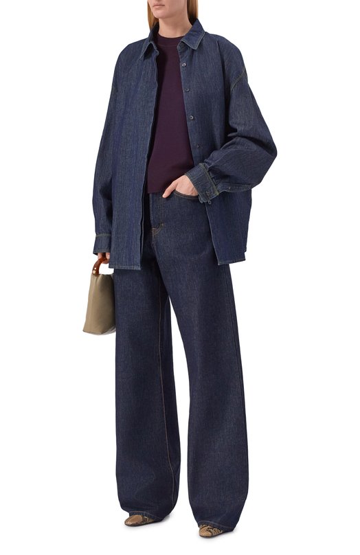 Шерстяной пуловер Dries Van Noten 131200/3700 Фиолетовый  131200/3700 Фото 2