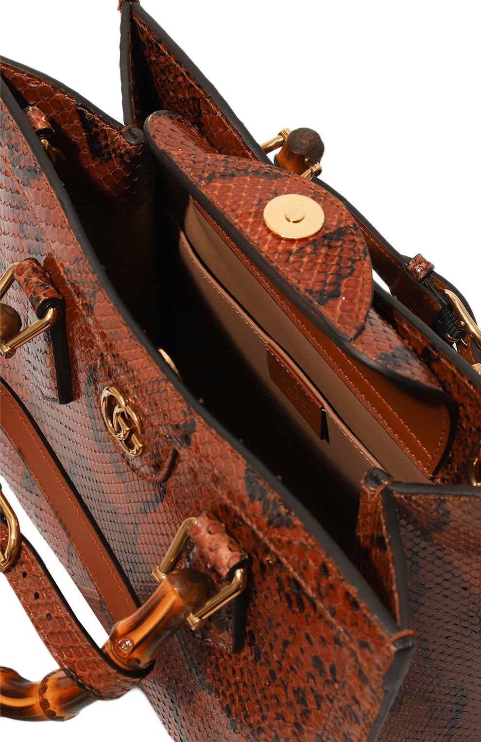 Сумка gucci diana small из кожи питона GUCCI, арт. 660195 LU30T, фото 5