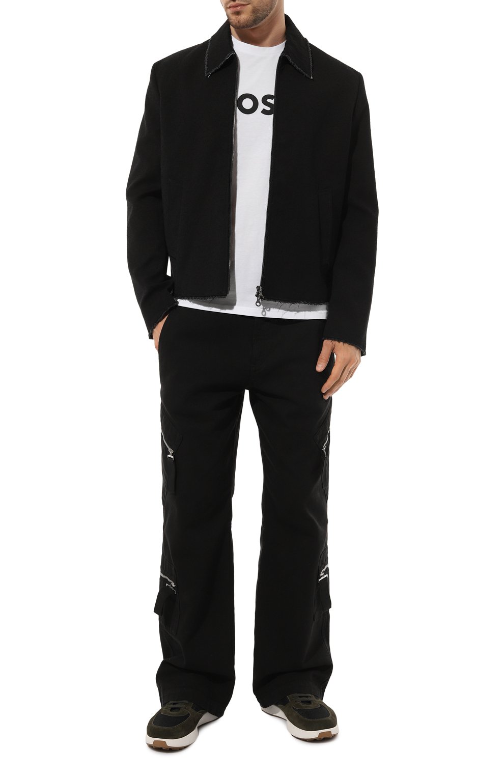 Хлопковая футболка BOSS, арт. 50503276, фото 2