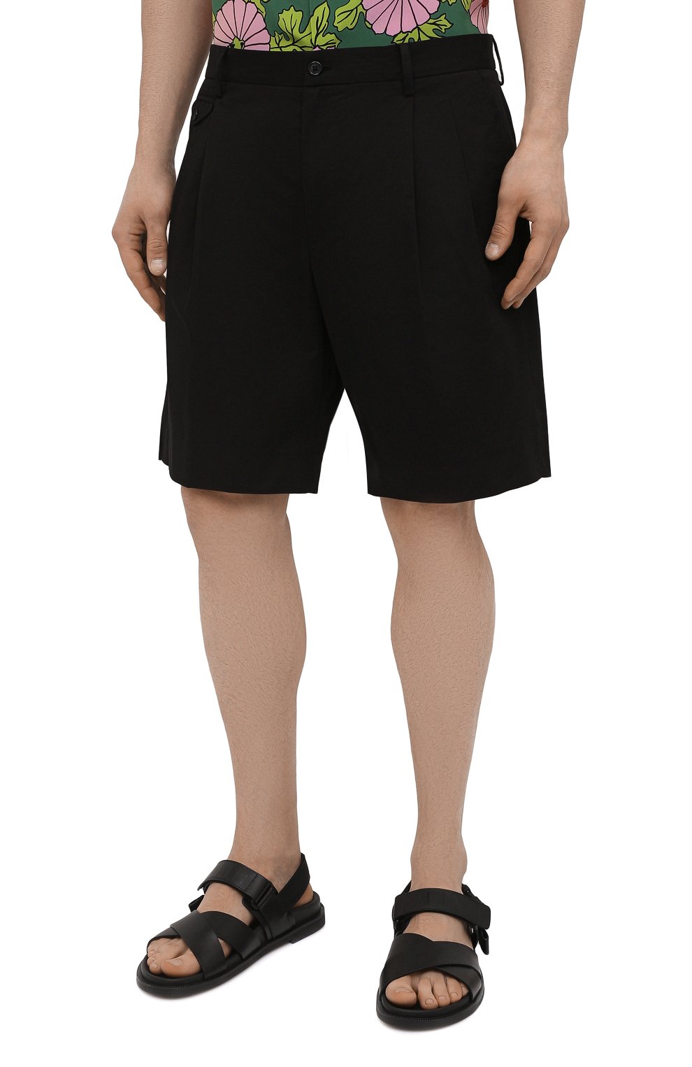 Хлопковые шорты DOLCE & GABBANA, арт. GW0MAT/FUFJR, фото 3