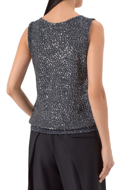 Топ с отделкой пайетками WEEKEND MAX MARA, арт. WKDTEMP0, фото 4