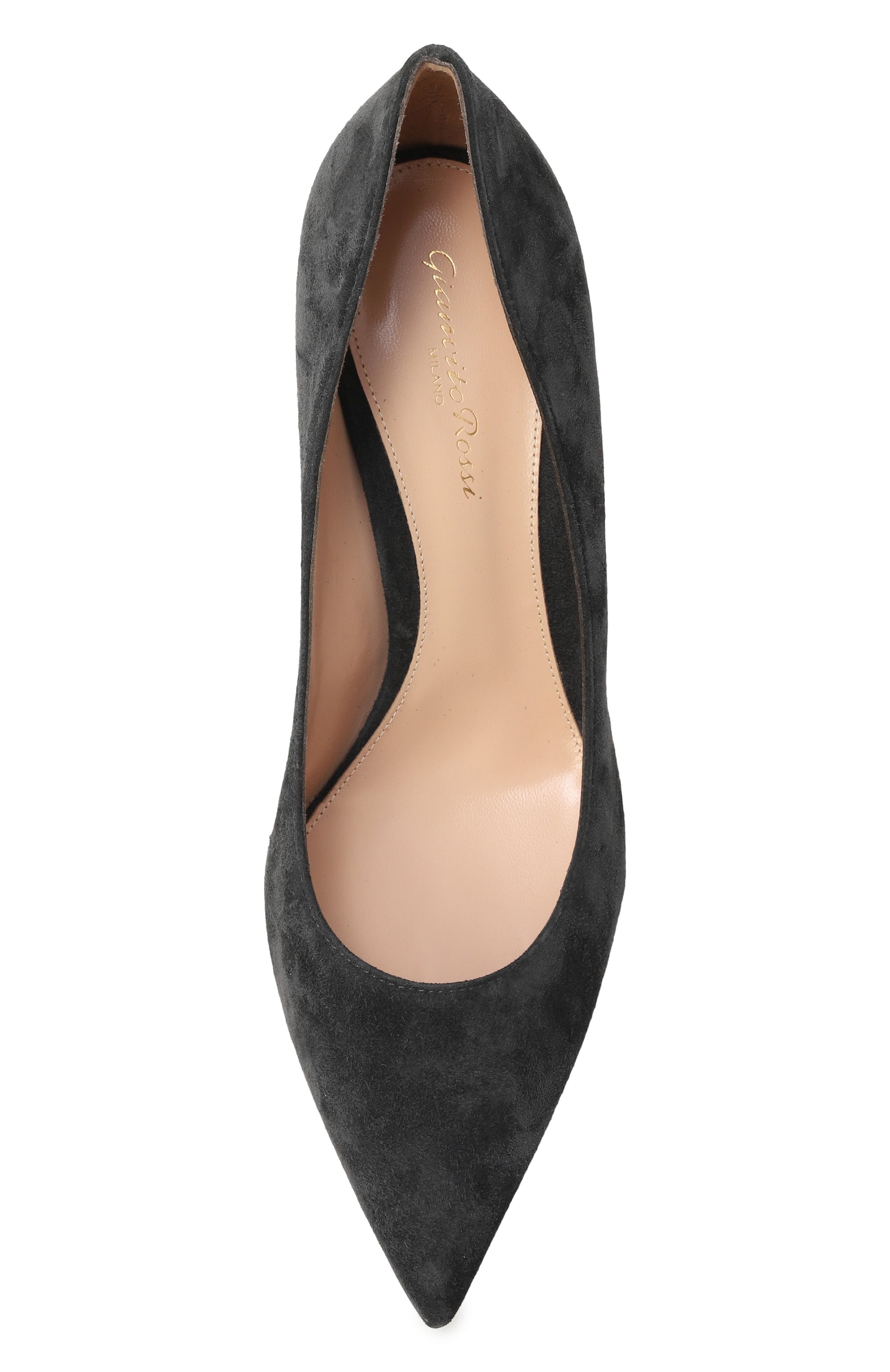 Замшевые туфли gianvito 70 GIANVITO ROSSI, арт. G26770.70RIC.CAMCAR0, фото 6