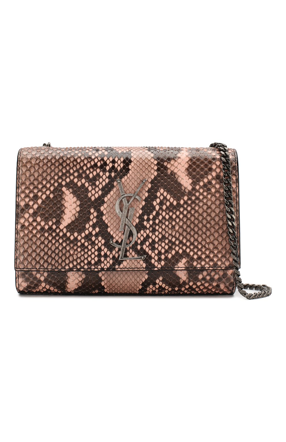 Сумка monogram kate из кожи питона SAINT LAURENT бежевого цвета по цене 340500 руб., арт. 469390/LT9HD/PRET, фото 6 Сумка monogram kate из кожи питона SAINT LAURENT, арт. 469390/LT9HD/PRET, фото 6