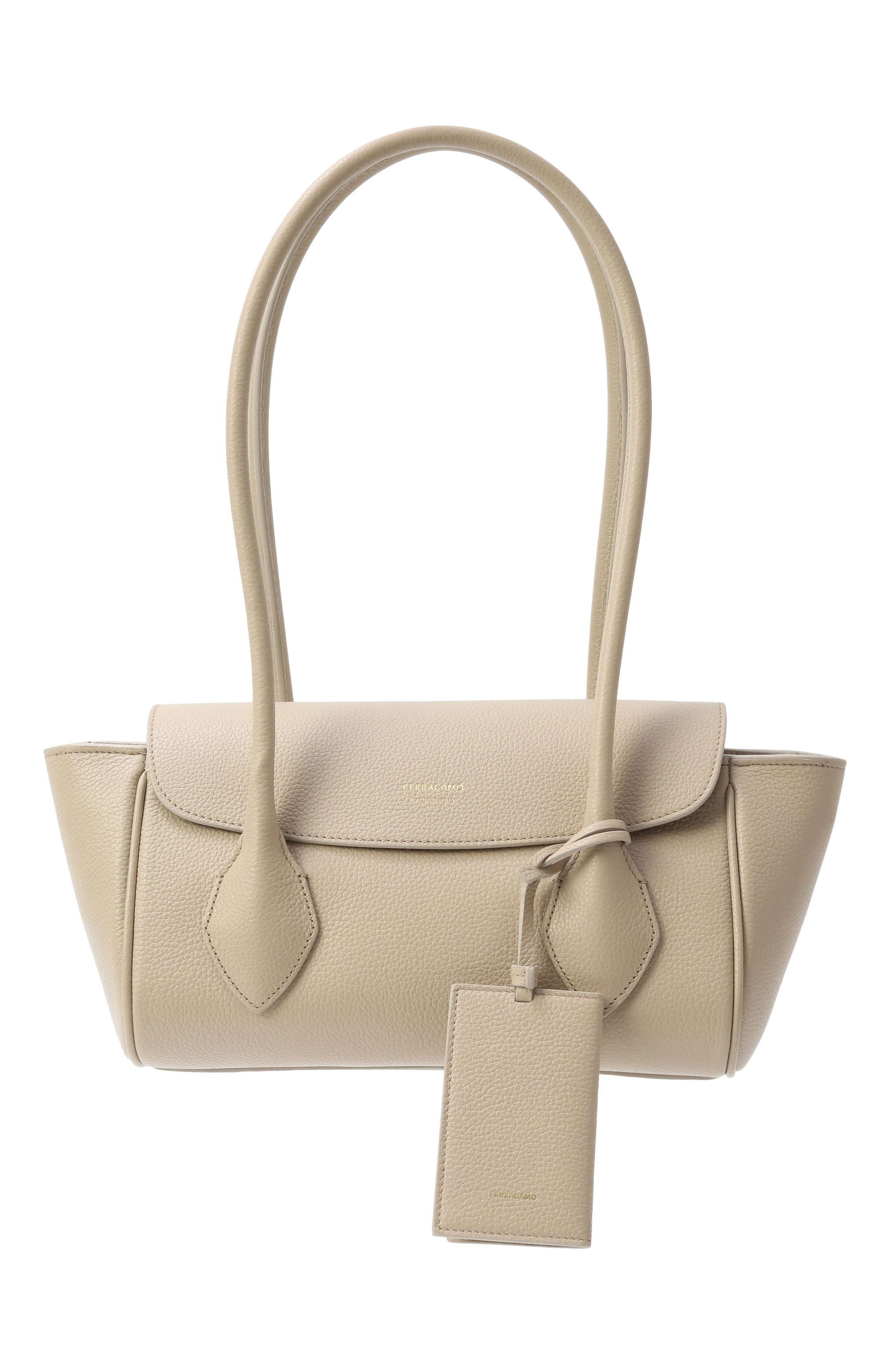 Сумка east-west small FERRAGAMO светло-бежевого цвета по цене 216500 руб., арт. 218953/779115, фото 8 Сумка east-west small FERRAGAMO, арт. 218953/779115, фото 8