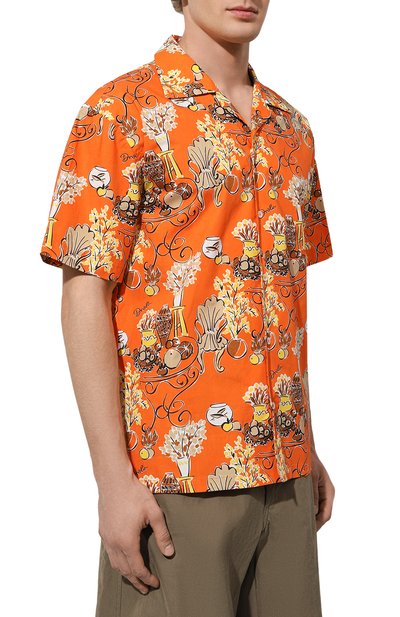 Хлопковая рубашка DROLE DE MONSIEUR, арт. D-SH170-C0128-0R, фото 3