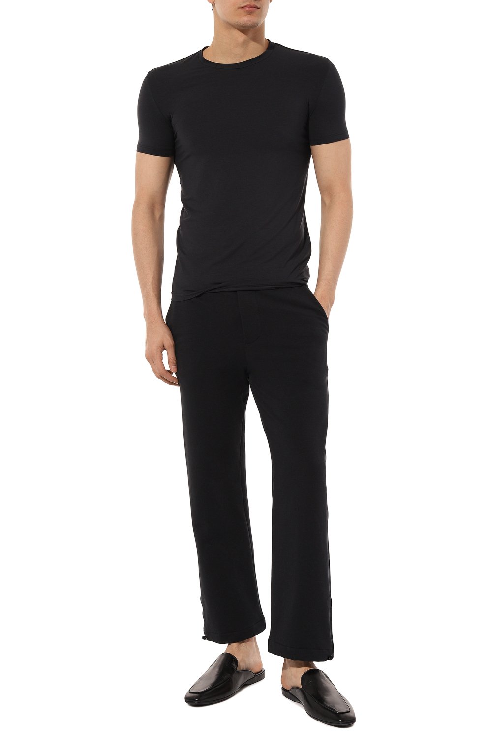 Хлопковые домашние брюки HANRO, арт. 075942, фото 2