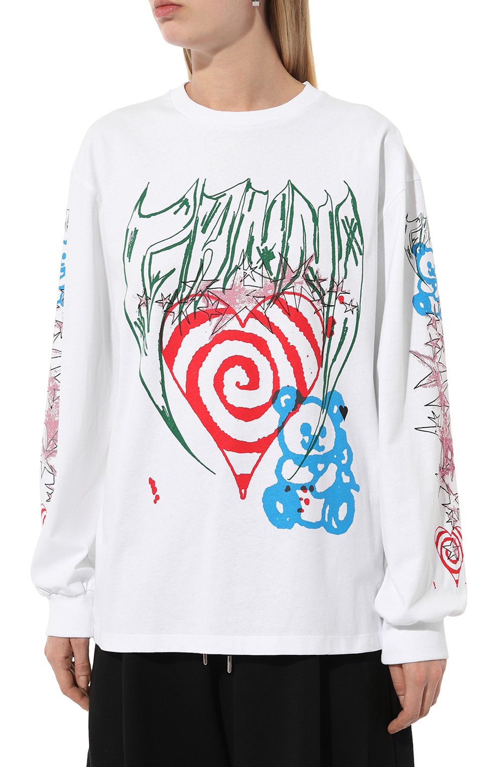 Хлопковый свитшот GANNI, арт. T3787, фото 3