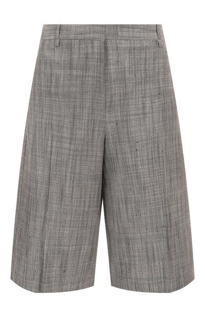 Женские шорты из шелка и шерсти JIL SANDER, арт. J02KA0353/J55079