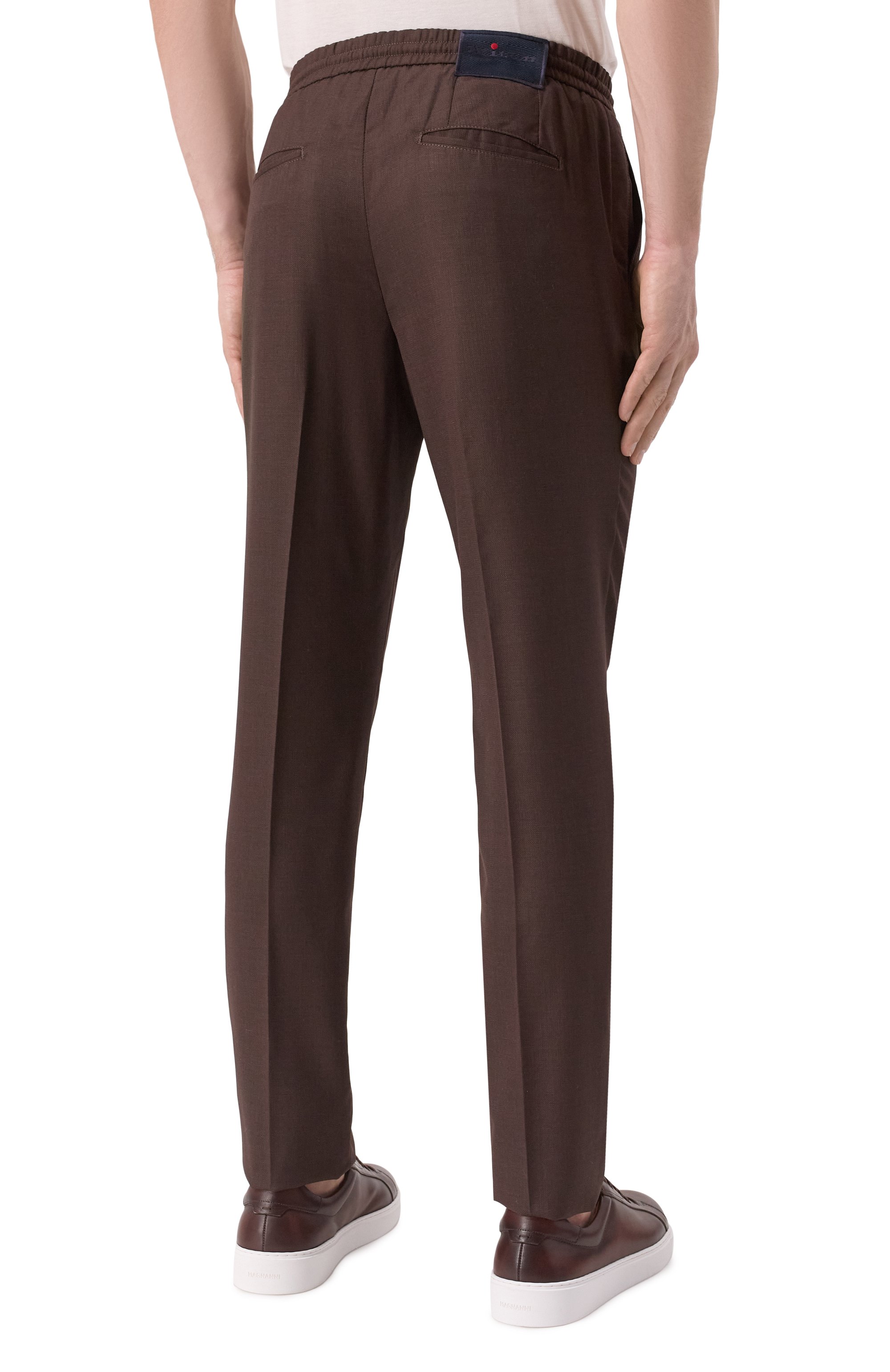 Шерстяные брюки KITON, арт. UP1LACK0629F05, фото 4