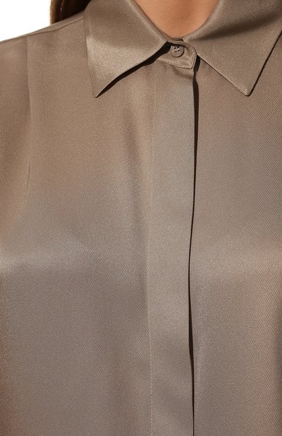 Рубашка LORENA ANTONIAZZI светло-бежевого цвета по цене 57050 руб., арт. A2212CA01A/3612, фото 5 Рубашка LORENA ANTONIAZZI, арт. A2212CA01A/3612, фото 5
