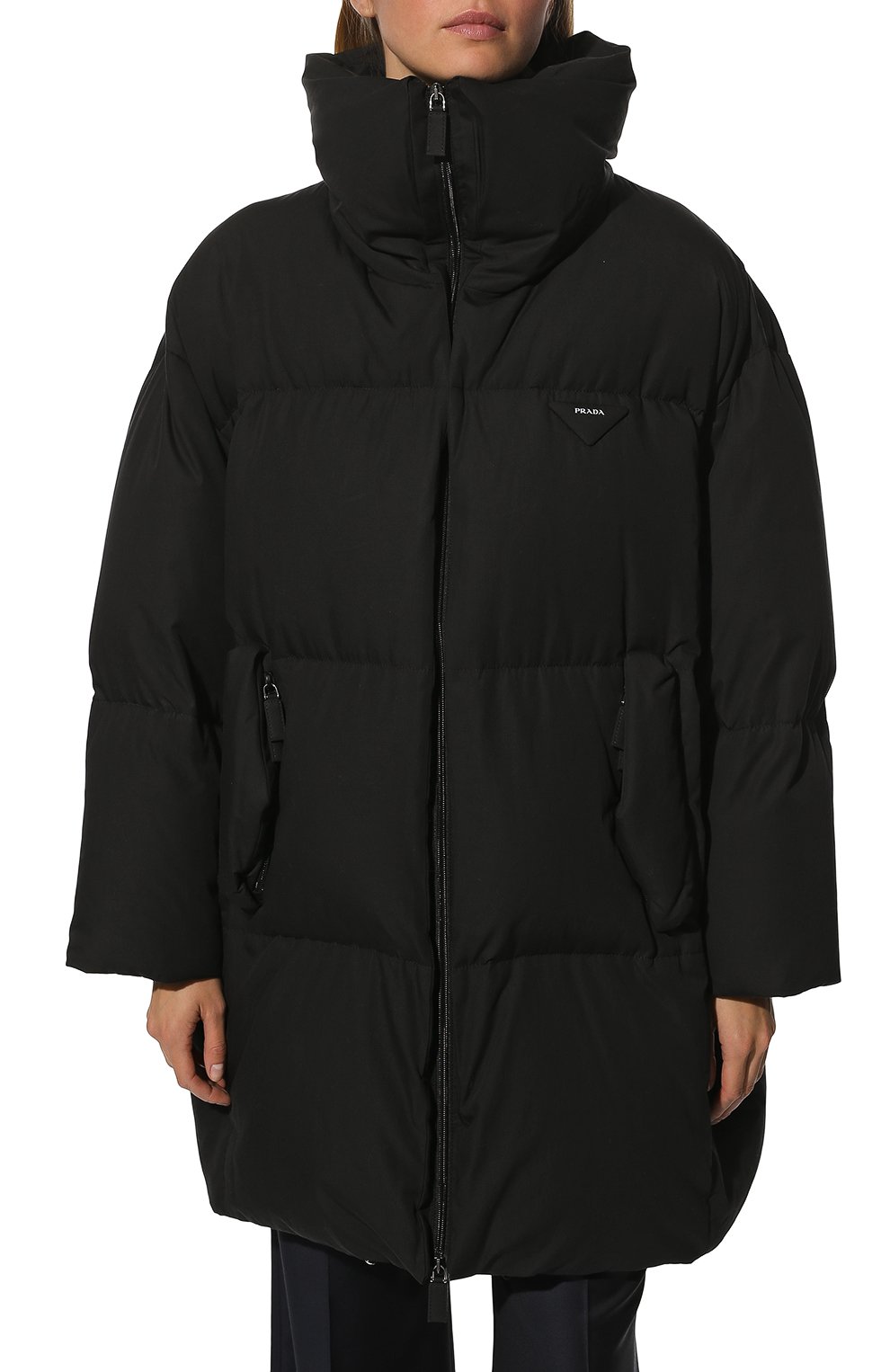 Пуховик PRADA черного цвета по цене 230000 руб., арт. 291975-1ZB6-F0002-212, фото 3 Пуховик PRADA, арт. 291975-1ZB6-F0002-212, фото 3