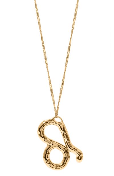 Подвеска на цепочке JIL SANDER золотого цвета по цене 108000 руб., арт. J11UU0023 J12015, фото 3 Подвеска на цепочке JIL SANDER, арт. J11UU0023 J12015, фото 3