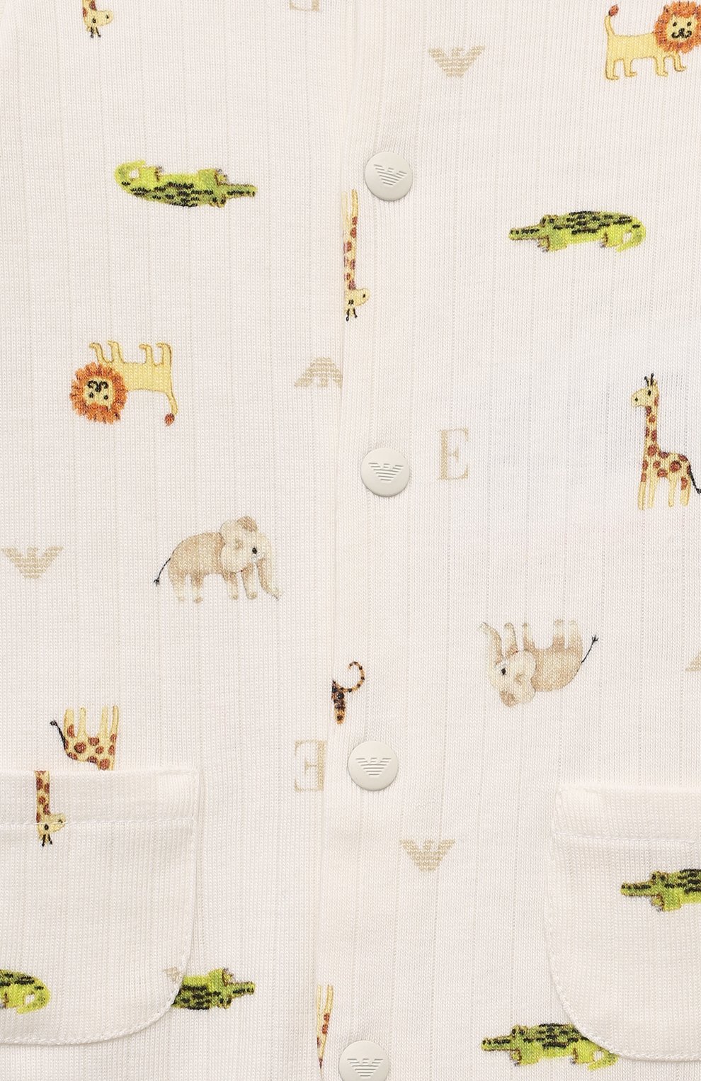 Хлопковый комбинезон EMPORIO ARMANI, арт. 3DND18/NJ0WZ, фото 3