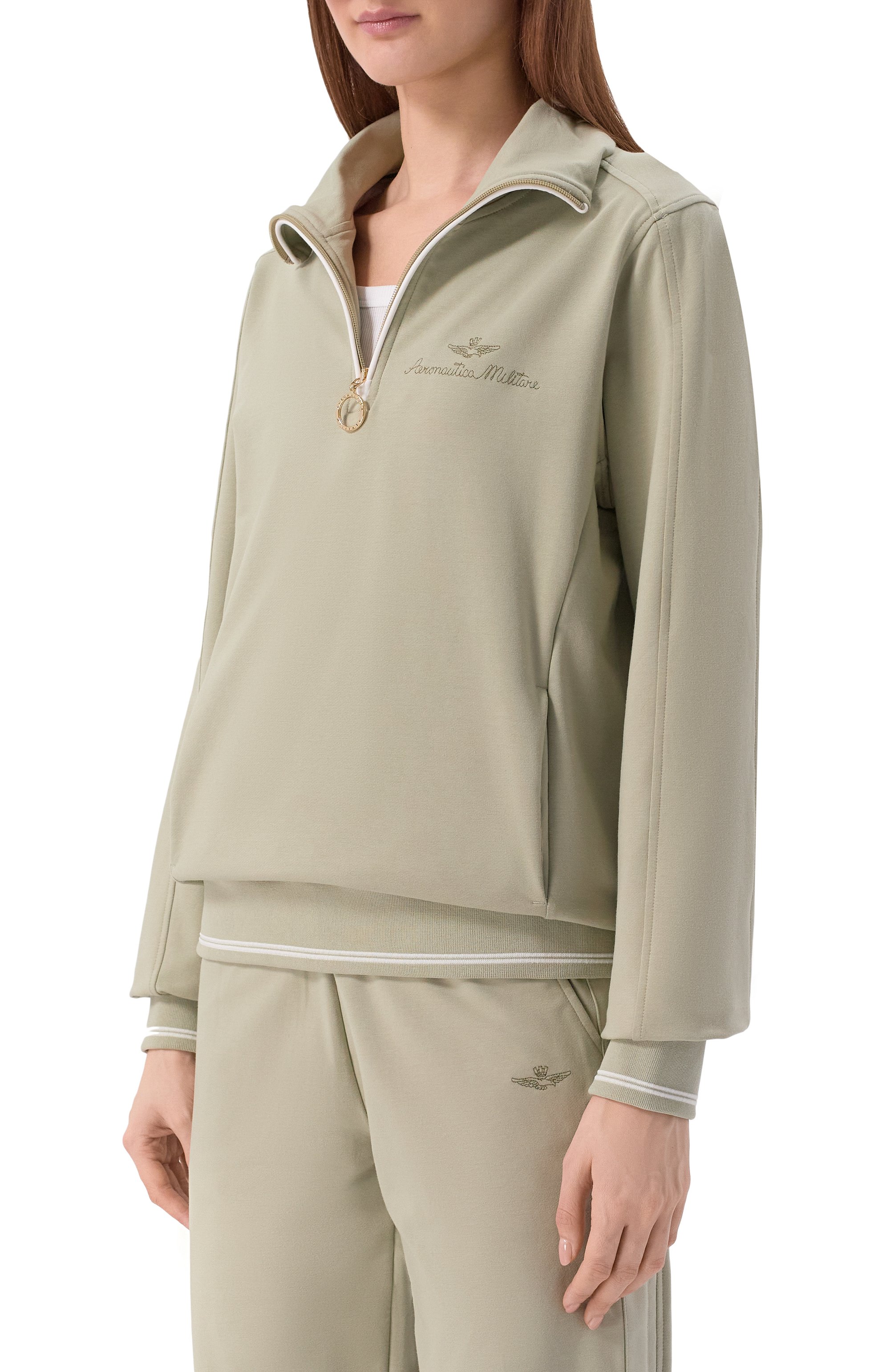 Хлопковый анорак AERONAUTICA MILITARE, арт. FE2080DF00671, фото 3