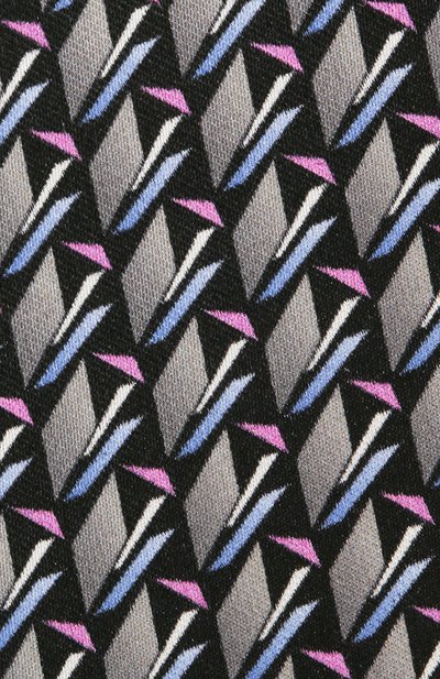 Шелковый галстук ZILLI серого цвета по цене 25800 руб., арт. 50224/TIES, фото 3 Шелковый галстук ZILLI, арт. 50224/TIES, фото 3