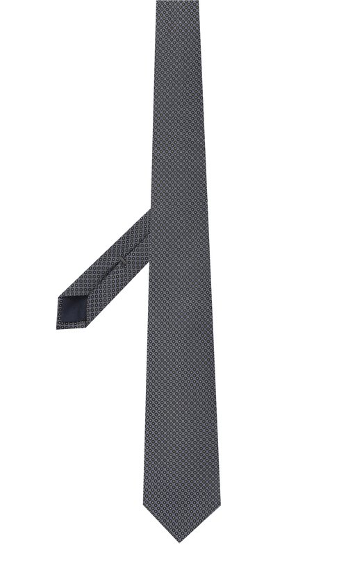 Шелковый галстук Corneliani 26U302-2620304 Синий  26U302-2620304 Фото 3