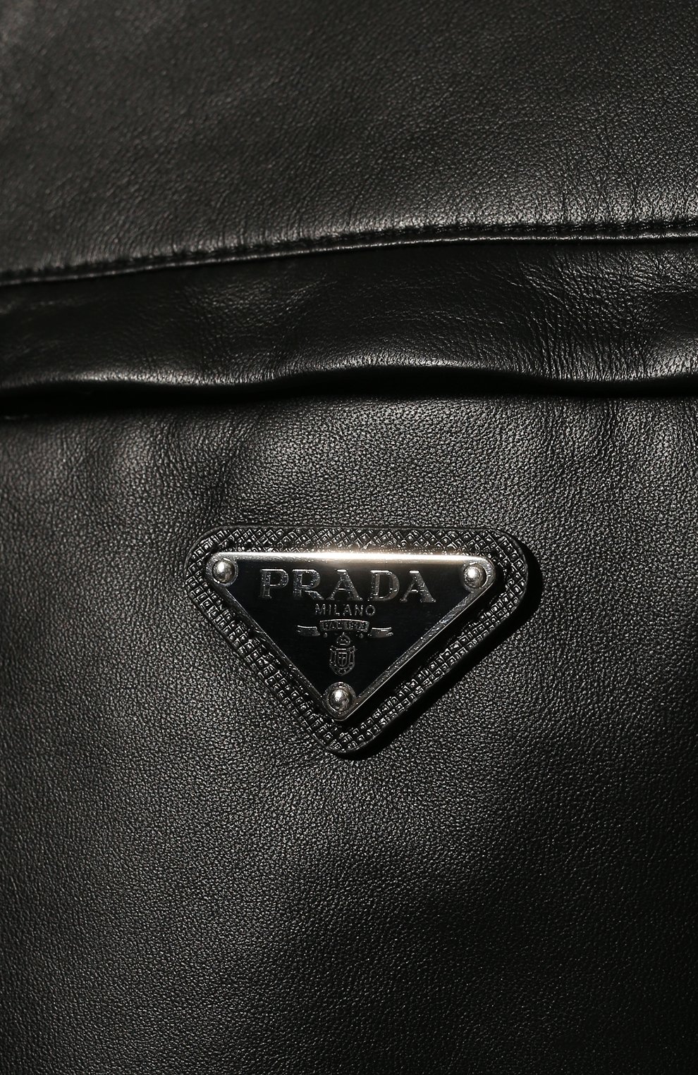 Кожаный плащ PRADA, арт. UPS533-FLY-F0002, фото 5