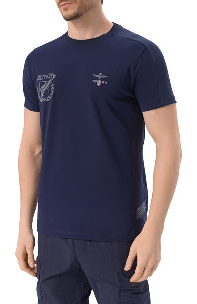 Хлопковая футболка AERONAUTICA MILITARE, арт. TS2380J674, фото 3