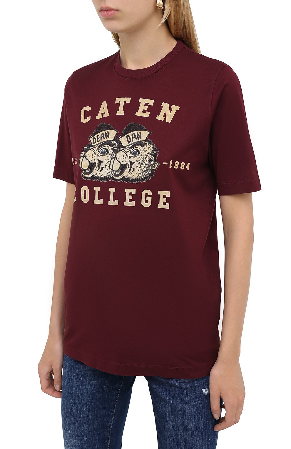 Хлопковая футболка DSQUARED2, арт. S75GD0110/S22427, фото 3