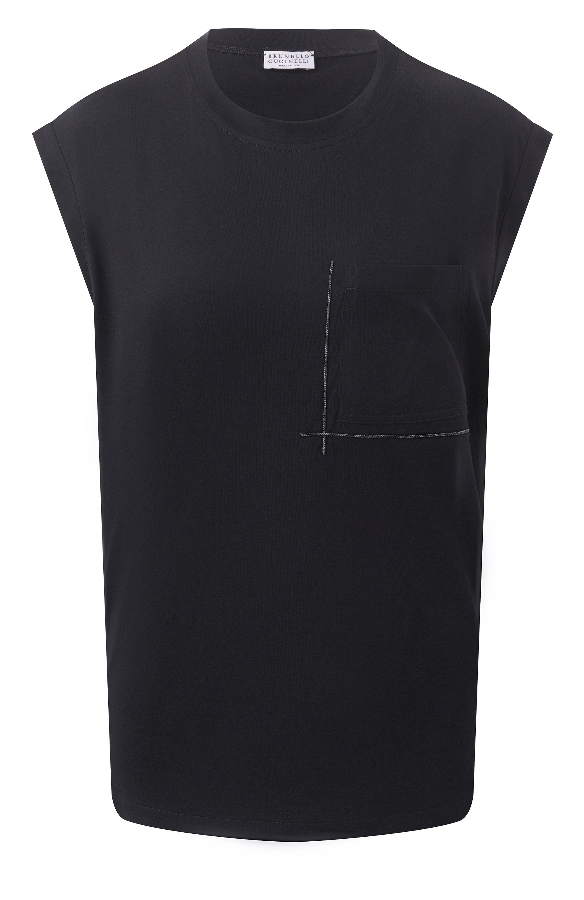 Хлопковая футболка BRUNELLO CUCINELLI, арт. M0T81HA830, фото 1