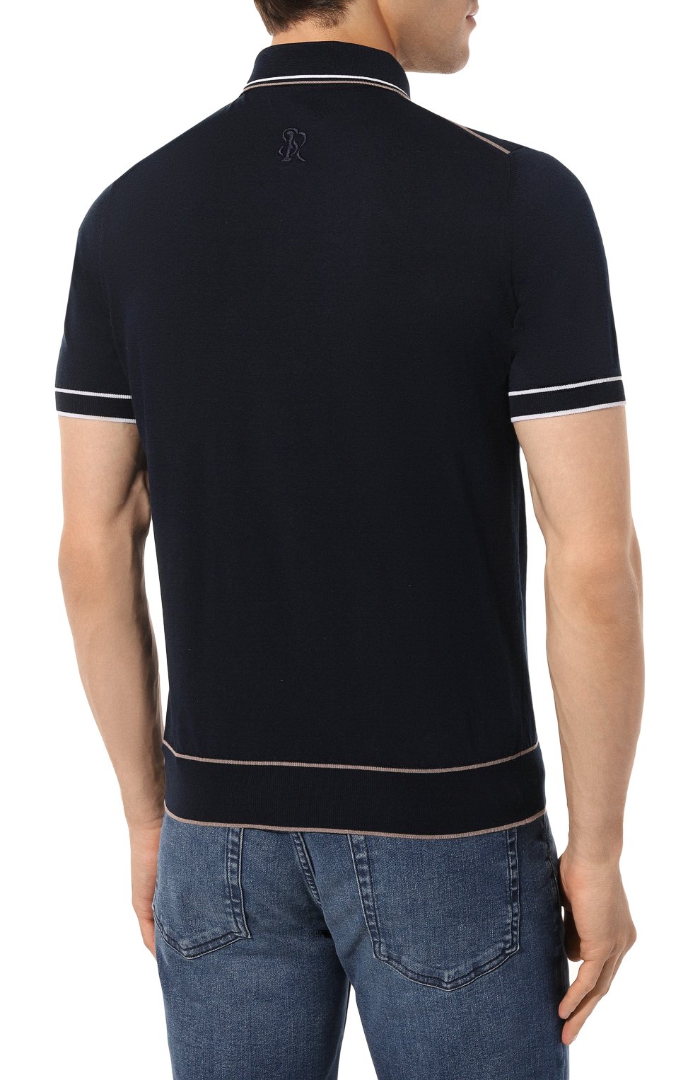 Поло из шелка и хлопка STEFANO RICCI, арт. K818063P31/F23290, фото 4