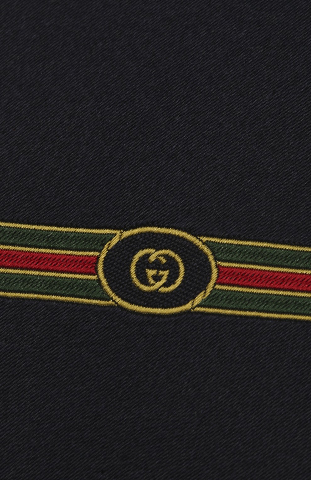 Шелковый галстук GUCCI синего цвета по цене 25920 руб., арт. 621511/4E009, фото 3 Шелковый галстук GUCCI, арт. 621511/4E009, фото 3