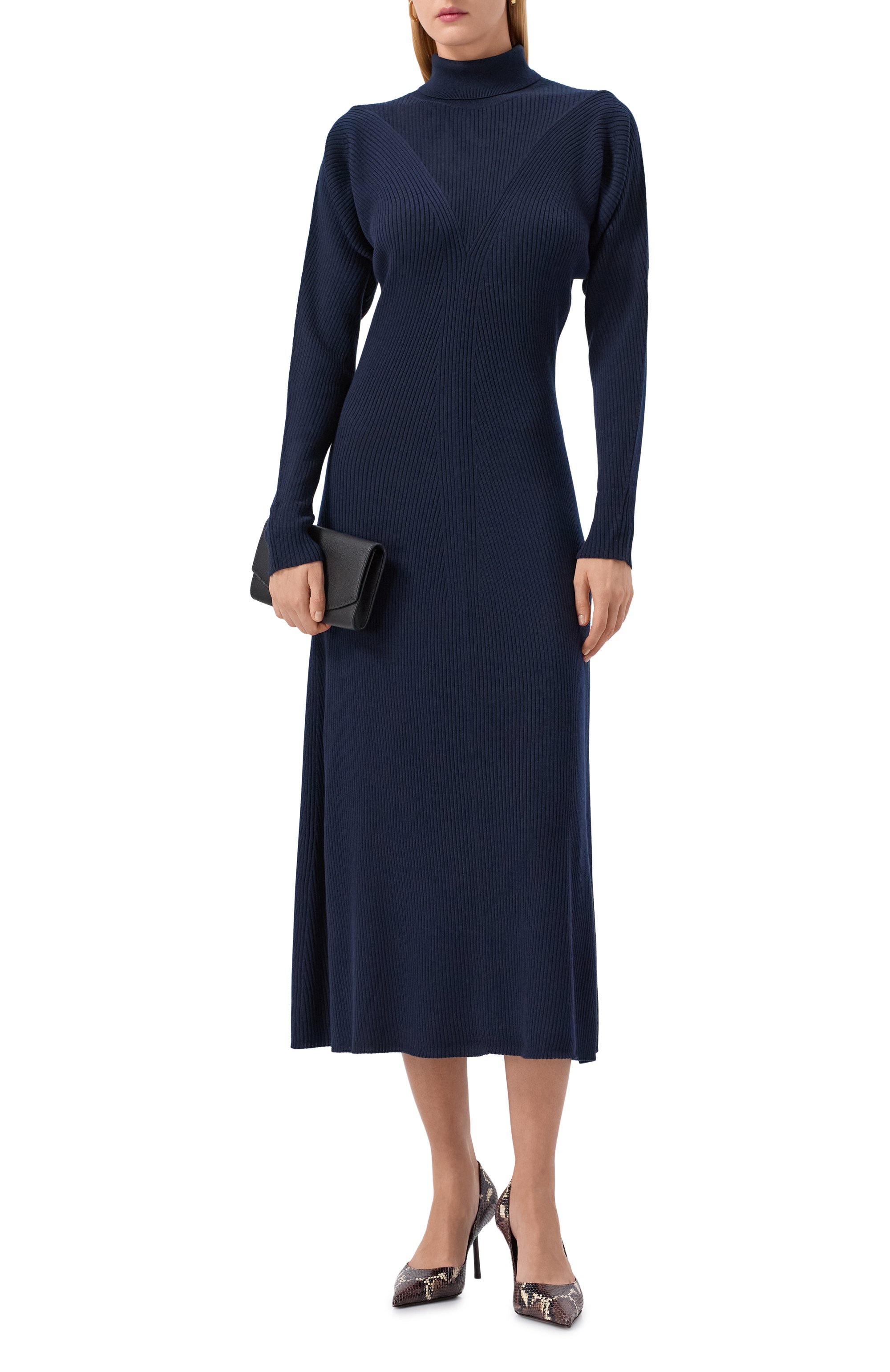 Шерстяное платье BOSS, арт. 50548520, фото 2