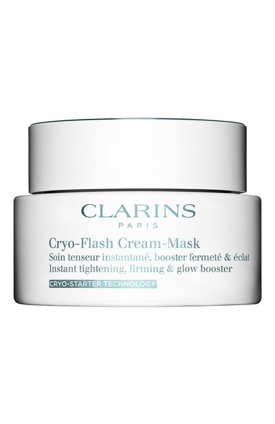 Женская криомаска для лица с эффектом лифтинга cryo-flash cream mask (75ml) CLARINS, арт. 80095401