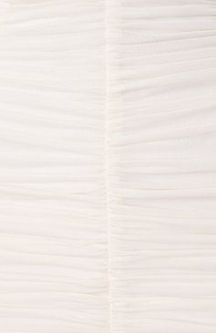 Женское платье из вискозы MUGLER белого цвета, арт. 25P3R017166011 | Фото 6 (Материал внешний: Вискоза; Длина Ж (юбки, платья, шорты): До колена; Женское Кросс-КТ: Платье-одежда; Стили: Гламурный; Рукава: На бретелях)