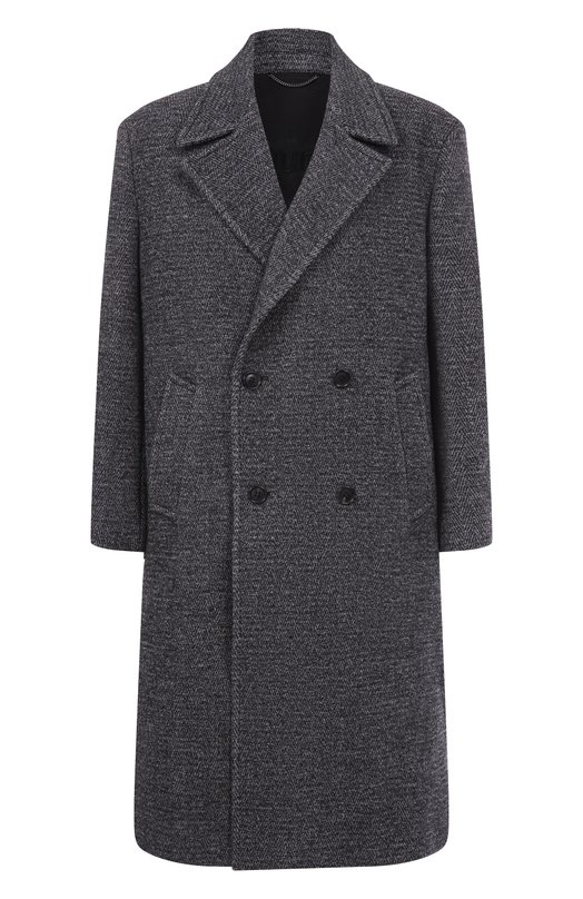 Шерстяное пальто Juun.J JC5X30P31 Серый JC5X30P31