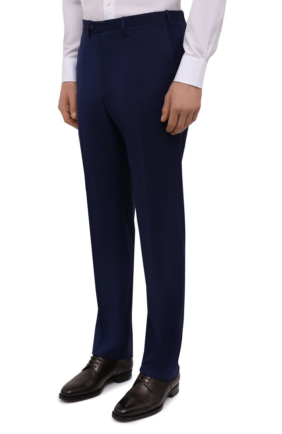 Шерстяной костюм KITON темно-синего цвета по цене 1155000 руб., арт. UA81K06P4409002, фото 4 Шерстяной костюм KITON, арт. UA81K06P4409002, фото 4