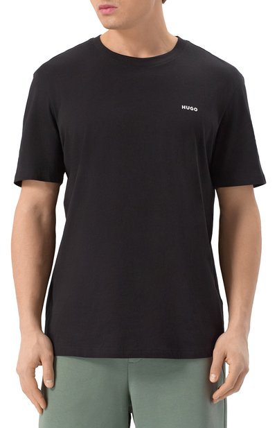 Хлопковая футболка HUGO, арт. 50466158, фото 3
