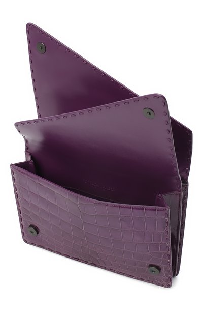 К латч из кожи крокодила BOTTEGA VENETA, арт. 115776/VI0GJ/CNIL, фото 4