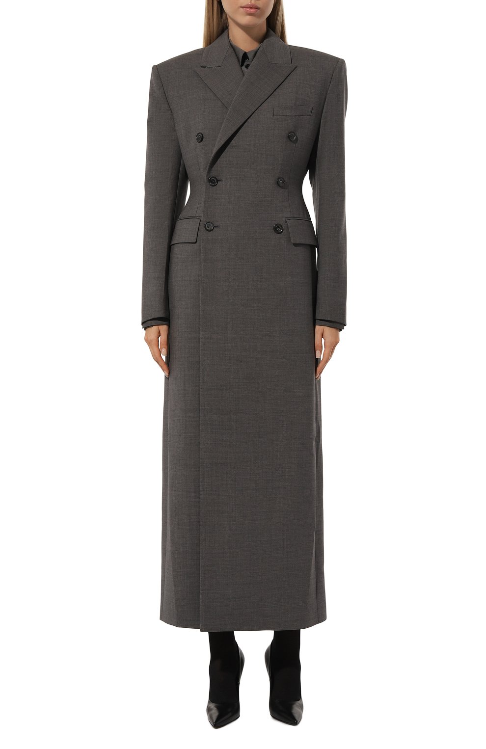 Шерстяное пальто GIUSEPPE DI MORABITO, арт. 03PFC0048 03229, фото 3