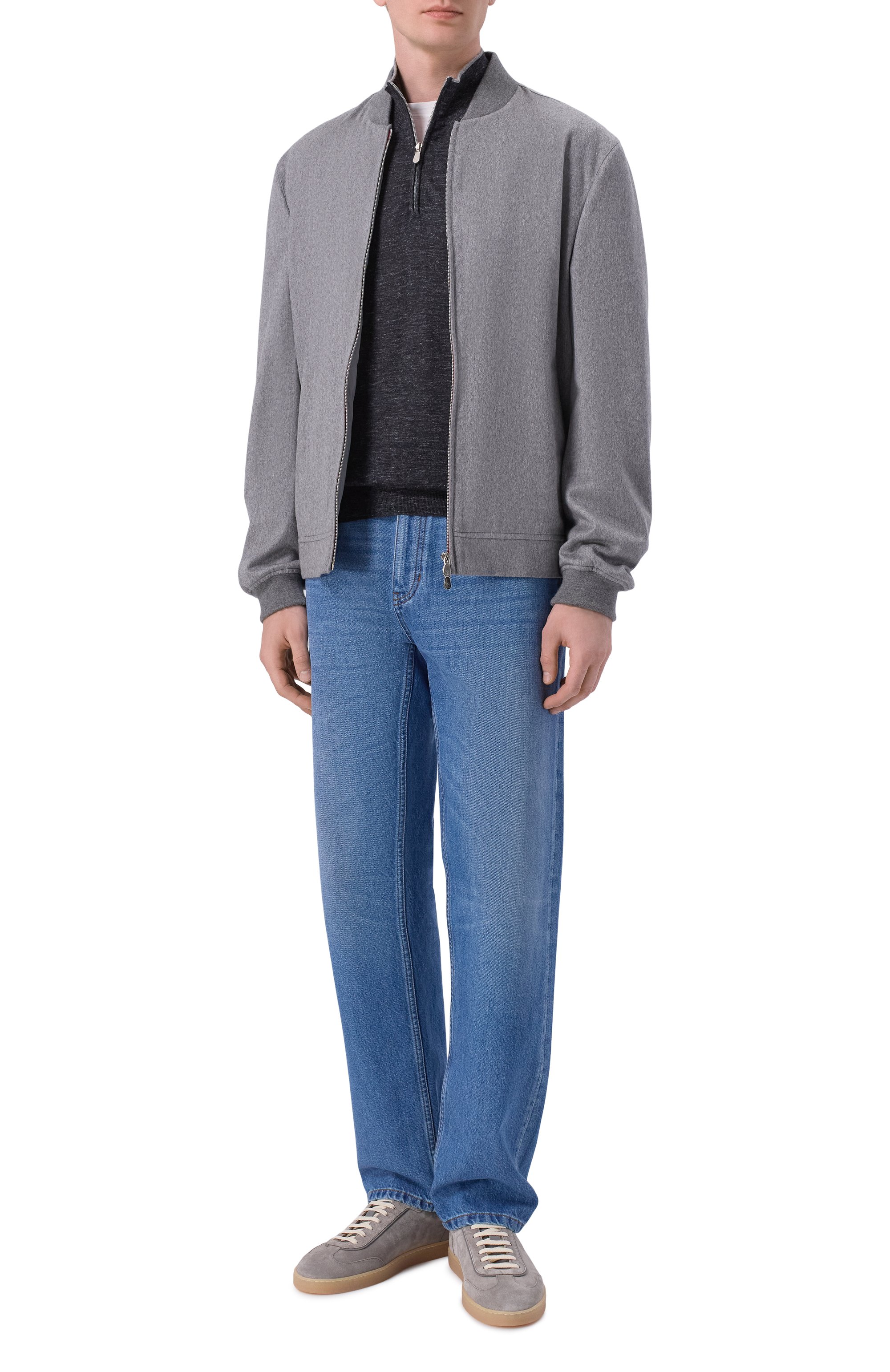 Джемпер из кашемира и шелка BRUNELLO CUCINELLI, арт. MHS805904, фото 2