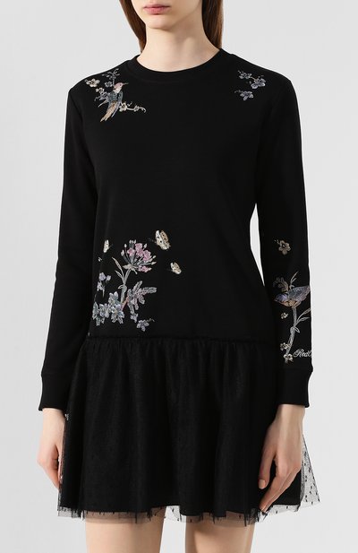 Хлопковое платье REDVALENTINO, арт. TR3MJ03U/4U9, фото 3