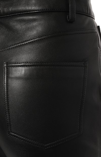 Кожаные брюки LESYANEBO, арт. ICONIC/LEATHERTR001, фото 5