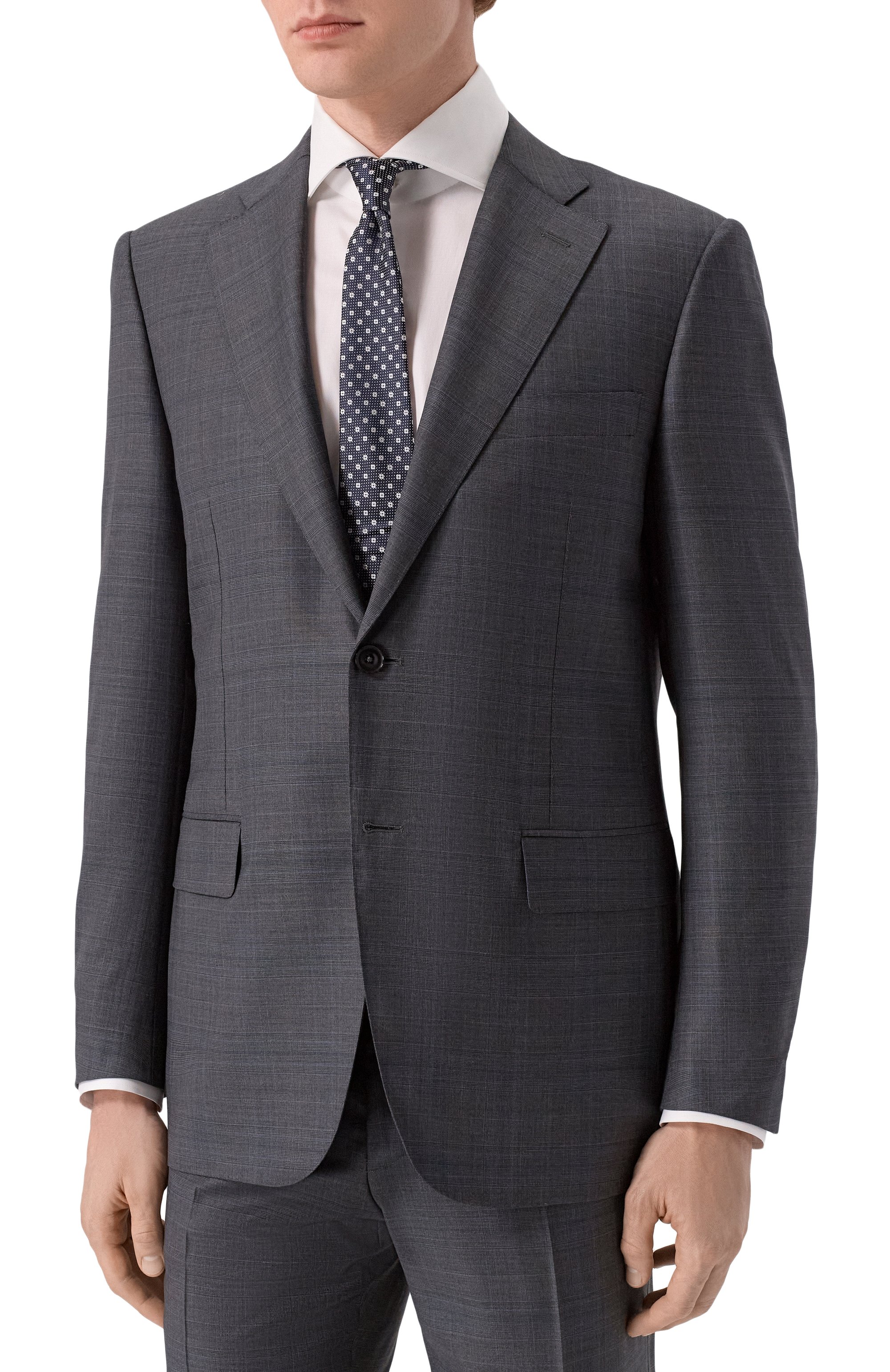 Костюм из шерсти и шелка CANALI, арт. E11220/10-BX05604, фото 2