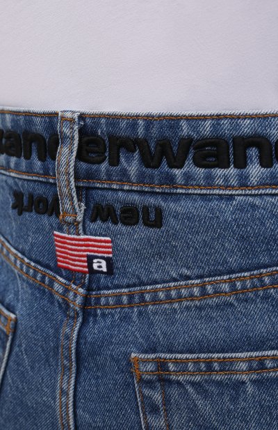 Джинсовые шорты ALEXANDER WANG, а рт. 4DC1214901, фото 5