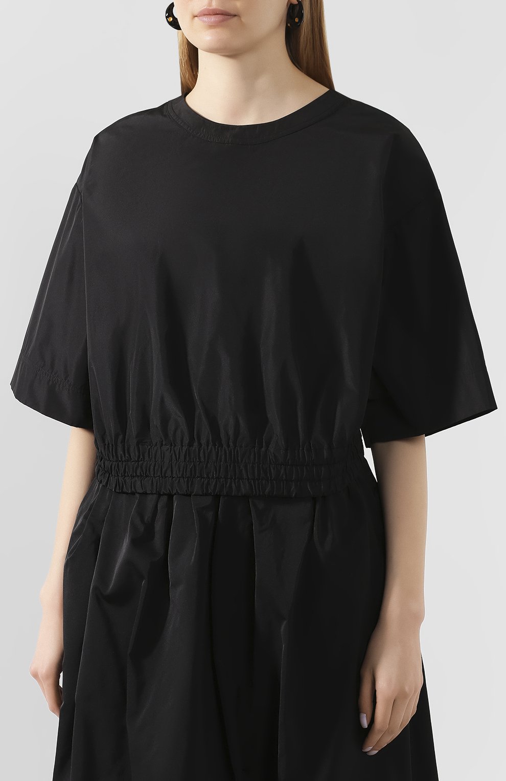 Топ DRIES VAN NOTEN черного цвета по цене 34550 руб., арт. 201-10729-9383, фото 3 Топ DRIES VAN NOTEN, арт. 201-10729-9383, фото 3