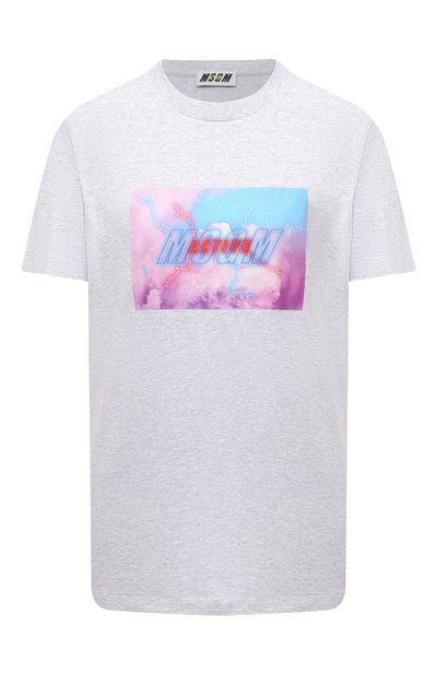 Женская хлопковая футболка MSGM, арт. 3045MDM07 217296