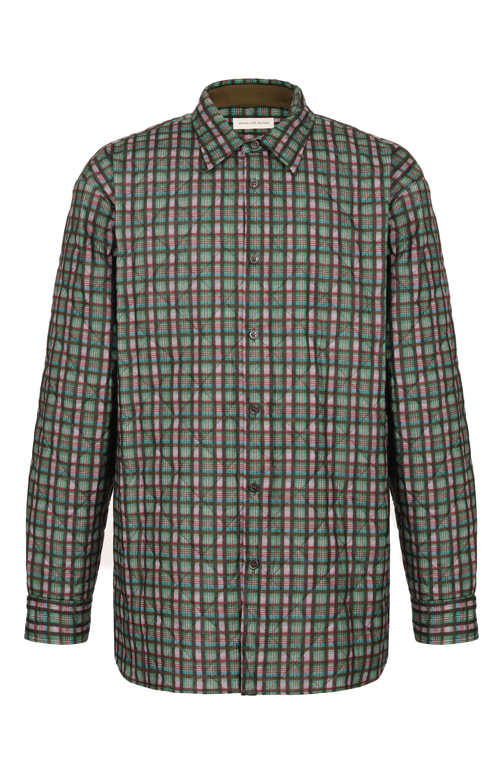 Хлопковая куртка-рубашка DRIES VAN NOTEN, арт. 020717/4501, фото 1