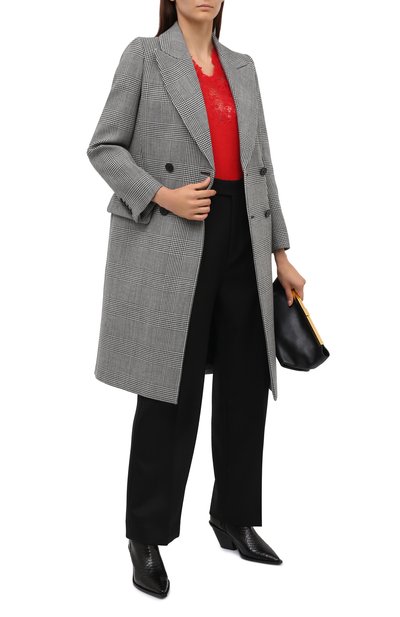 Пуловер из шерсти и вискозы ERMANNO ERMANNO SCERVINO, арт. 47T MG40 BAT, фото 2