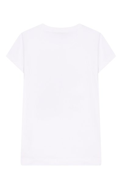 Хлопковая футболка MONNALISA, арт. 19G613, фото 2