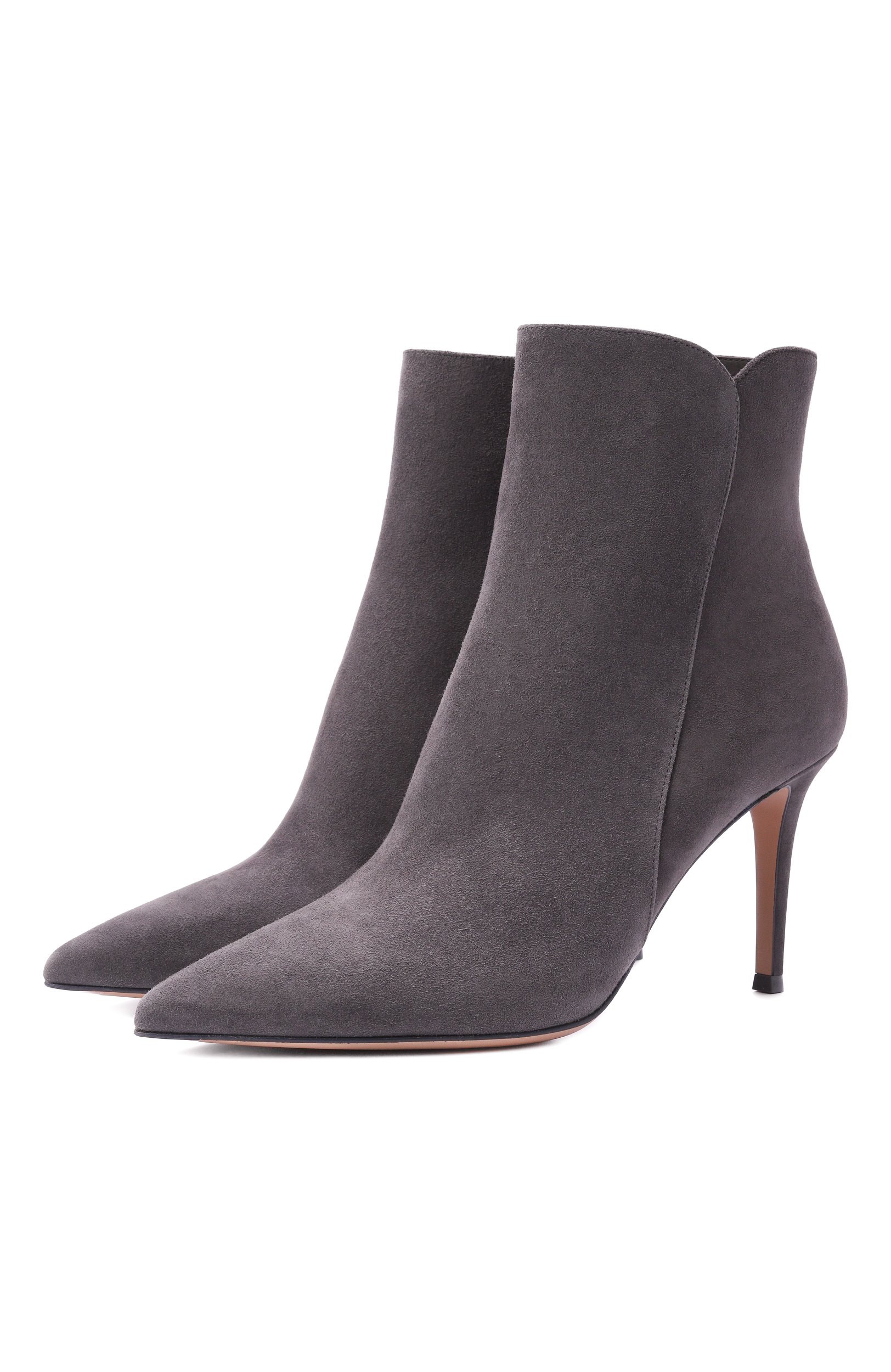 Замшевые ботильоны levy 85 GIANVITO ROSSI, арт. G70321.85RIC.CASLAPI, фото 1