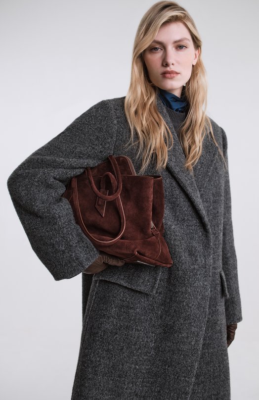 Атласная блузка Dolce & Gabbana F5Q44T/FU1UU Синий  F5Q44T/FU1UU Фото 6