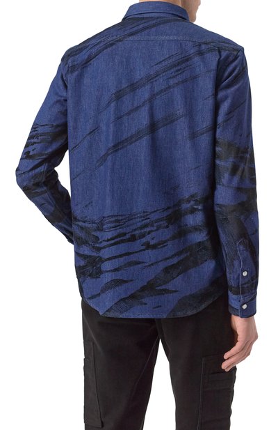 Джинсовая рубашка ZILLI, арт. JPS003M010010001M, фото 4