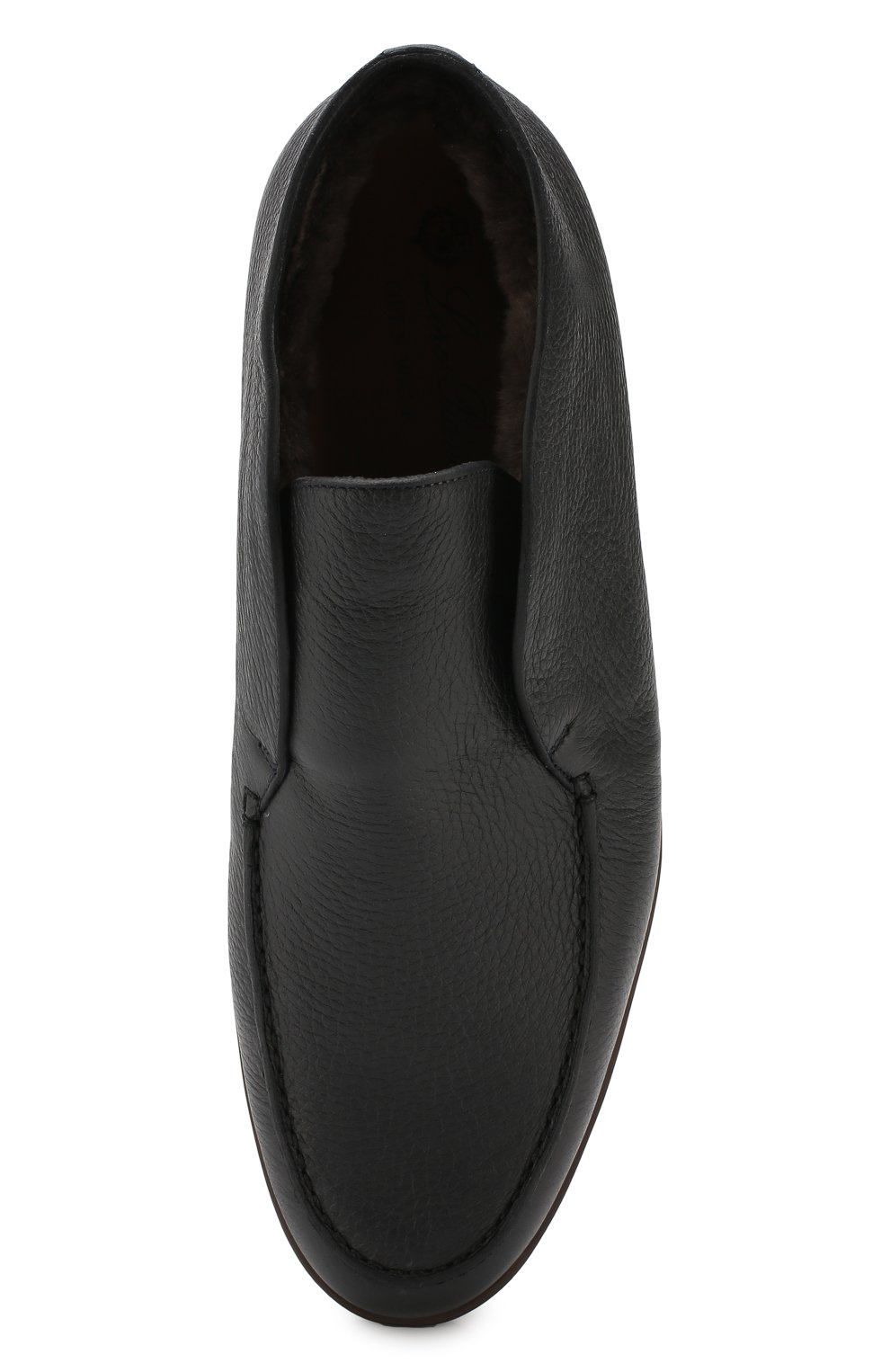 Кожаные ботинки open walk  с внутренней меховой отделкой LORO PIANA, арт. FAI5538, фото 5